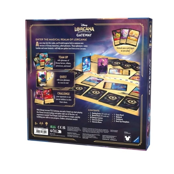 NWT-RAVENSBURGER-DISNEY-LORCANA-TRADING CARD GAME - Picture 7 of 7